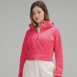 LULULEMON Scuba Full-Zip Cropped Hoodie